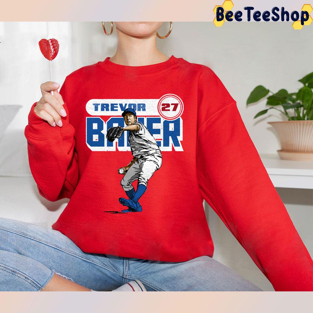 Vintage Trevor Bauer 27 Baseball Trending Unisex T-Shirt Vintage Trevor Bauer 27 Baseball Trending Unisex T-Shirt