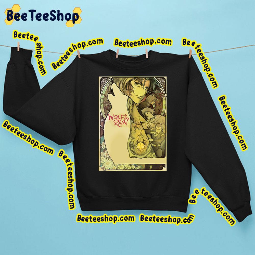 Vintage Wolf's Rain Trending Unisex Sweatshirt Vintage Wolf's Rain Trending Unisex Sweatshirt
