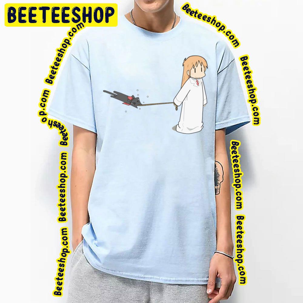 Walking Sakamoto Nichijou Trending Unisex T-Shirt Walking Sakamoto Nichijou Trending Unisex T-Shirt