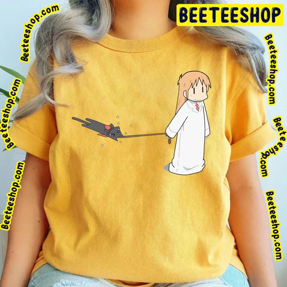 Walking Sakamoto Nichijou Trending Unisex T-Shirt Walking Sakamoto Nichijou Trending Unisex T-Shirt