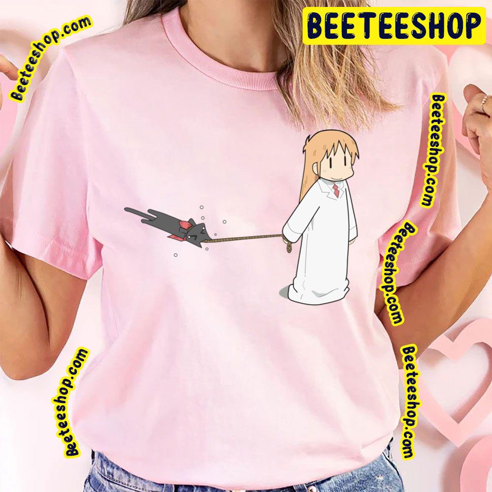 Walking Sakamoto Nichijou Trending Unisex T-Shirt Walking Sakamoto Nichijou Trending Unisex T-Shirt