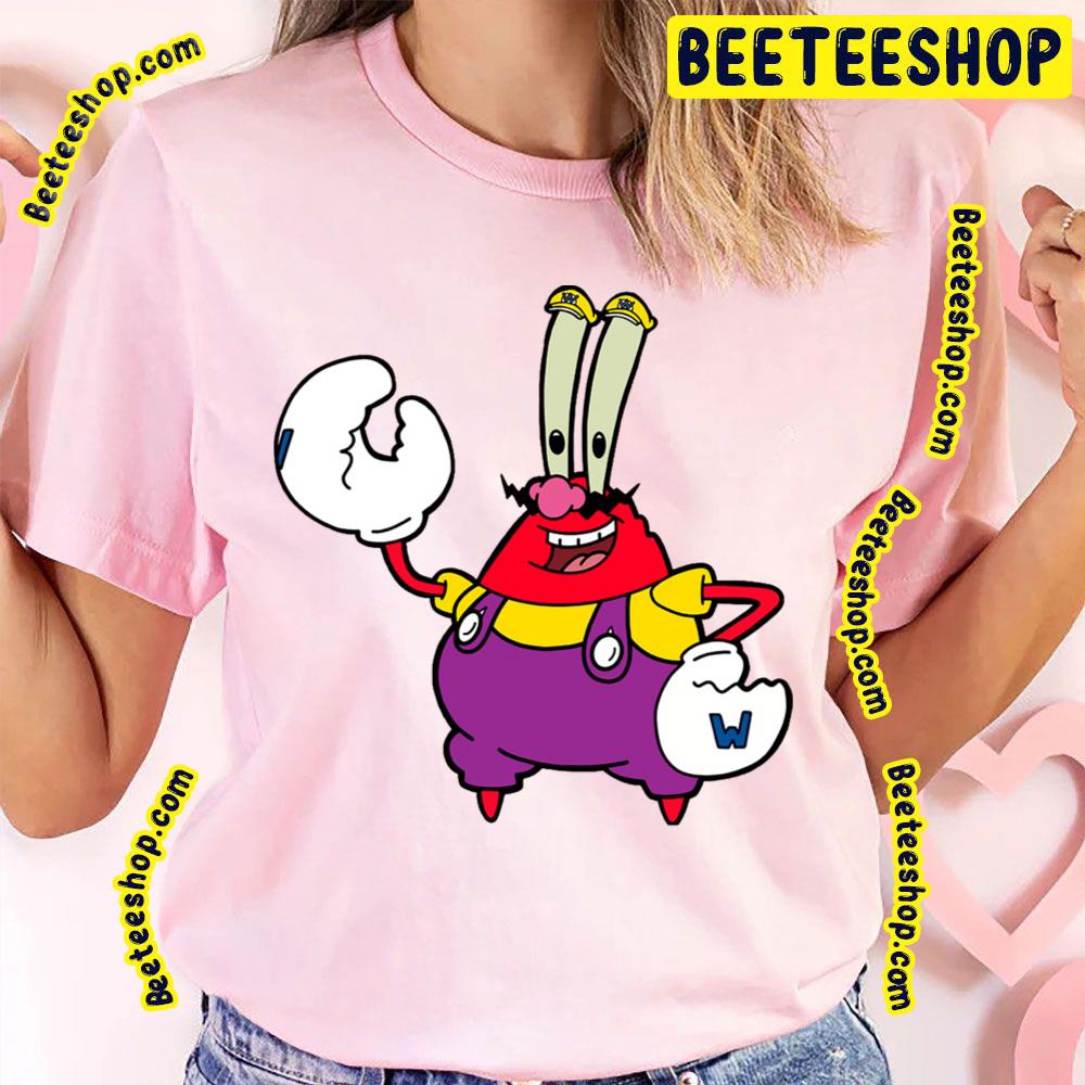 Wario Mr Krabs Super Mario Game Trending Unisex T-Shirt Wario Mr Krabs Super Mario Game Trending Unisex T-Shirt