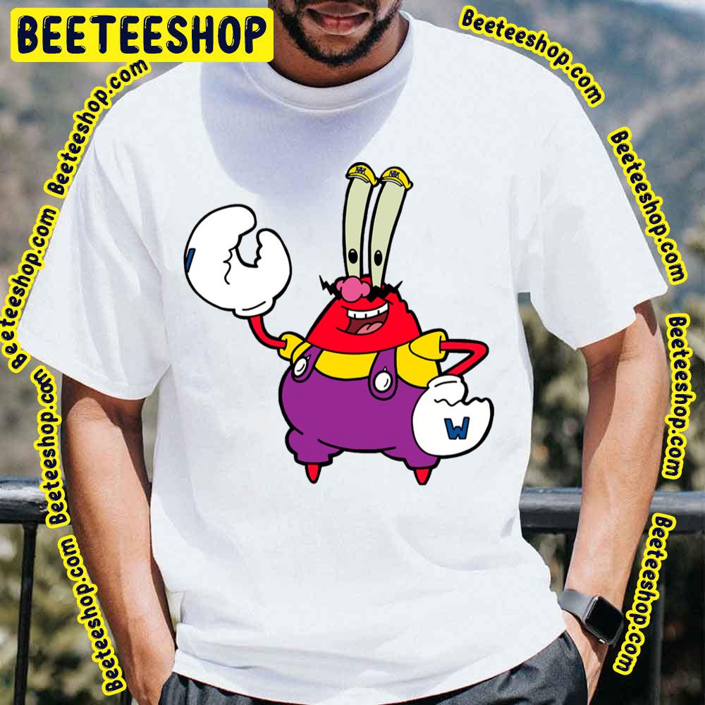 Wario Mr Krabs Super Mario Game Trending Unisex T-Shirt Wario Mr Krabs Super Mario Game Trending Unisex T-Shirt