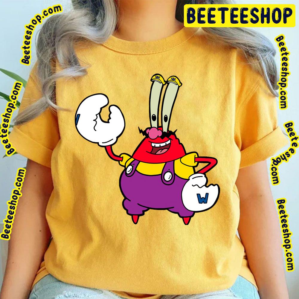 Wario Mr Krabs Super Mario Game Trending Unisex T-Shirt Wario Mr Krabs Super Mario Game Trending Unisex T-Shirt