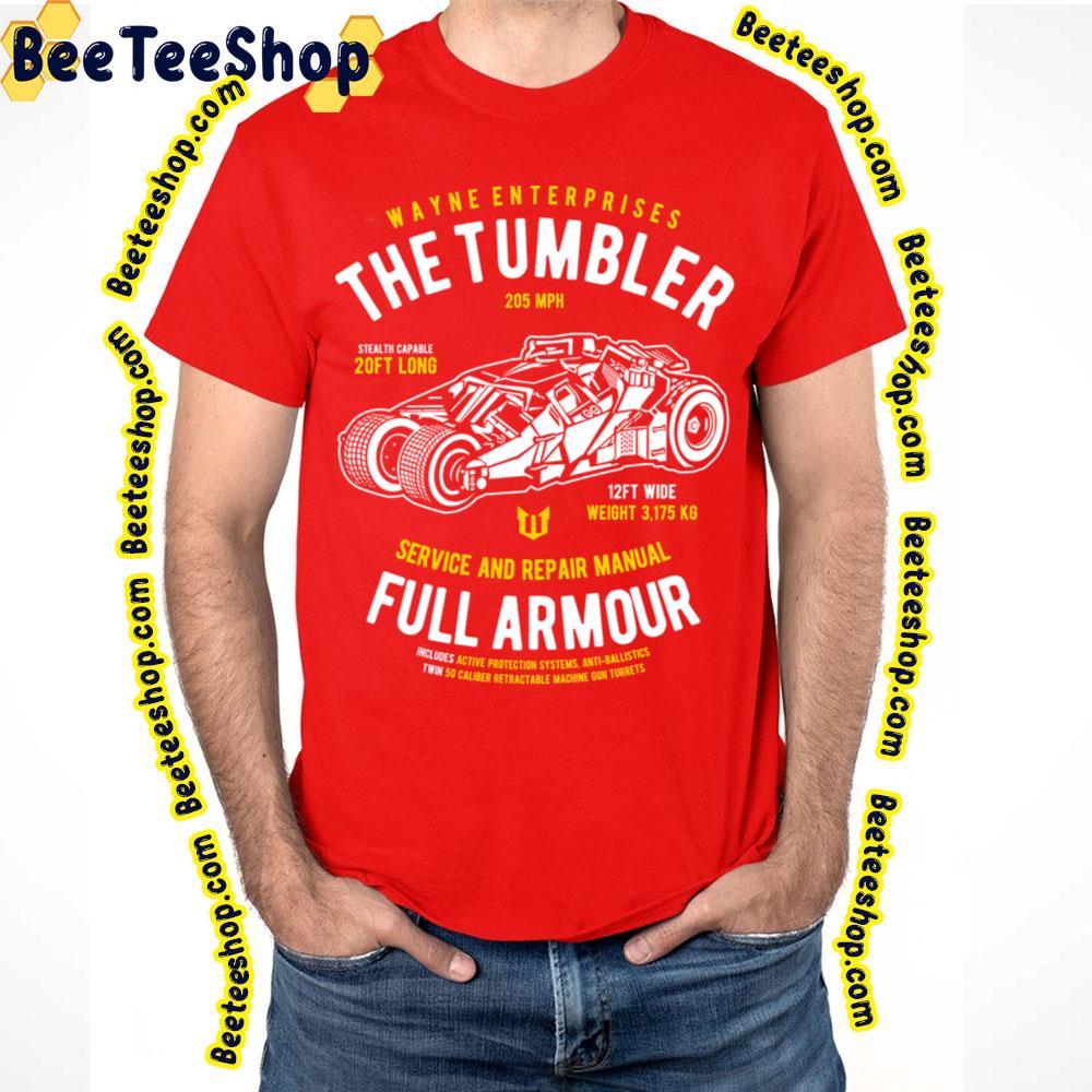 Wayne Enterprises The Tumbler Service And Repair Manual Trending Unisex T-Shirt Wayne Enterprises The Tumbler Service And Repair Manual Trending Unisex T-Shirt