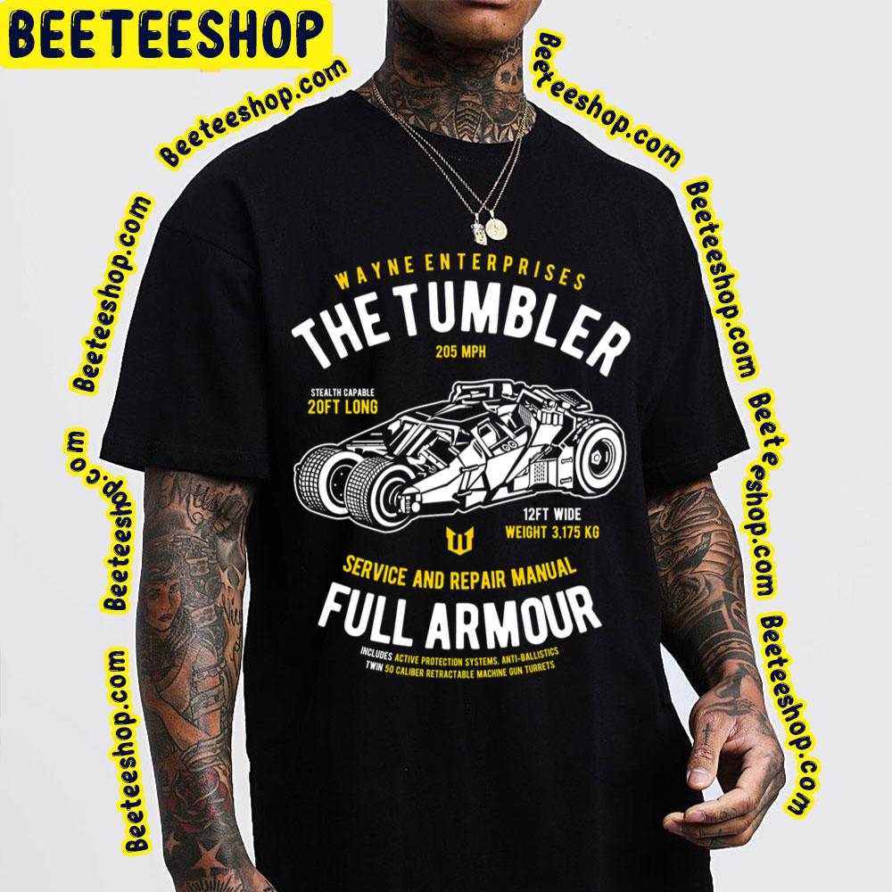 Wayne Enterprises The Tumbler Service And Repair Manual Trending Unisex T-Shirt Wayne Enterprises The Tumbler Service And Repair Manual Trending Unisex T-Shirt