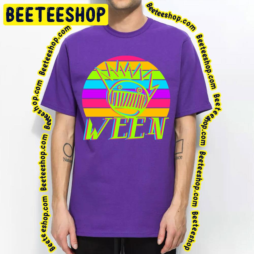 Ween 80s Neon Sunset Trending Unisex T-Shirt Ween 80s Neon Sunset Trending Unisex T-Shirt