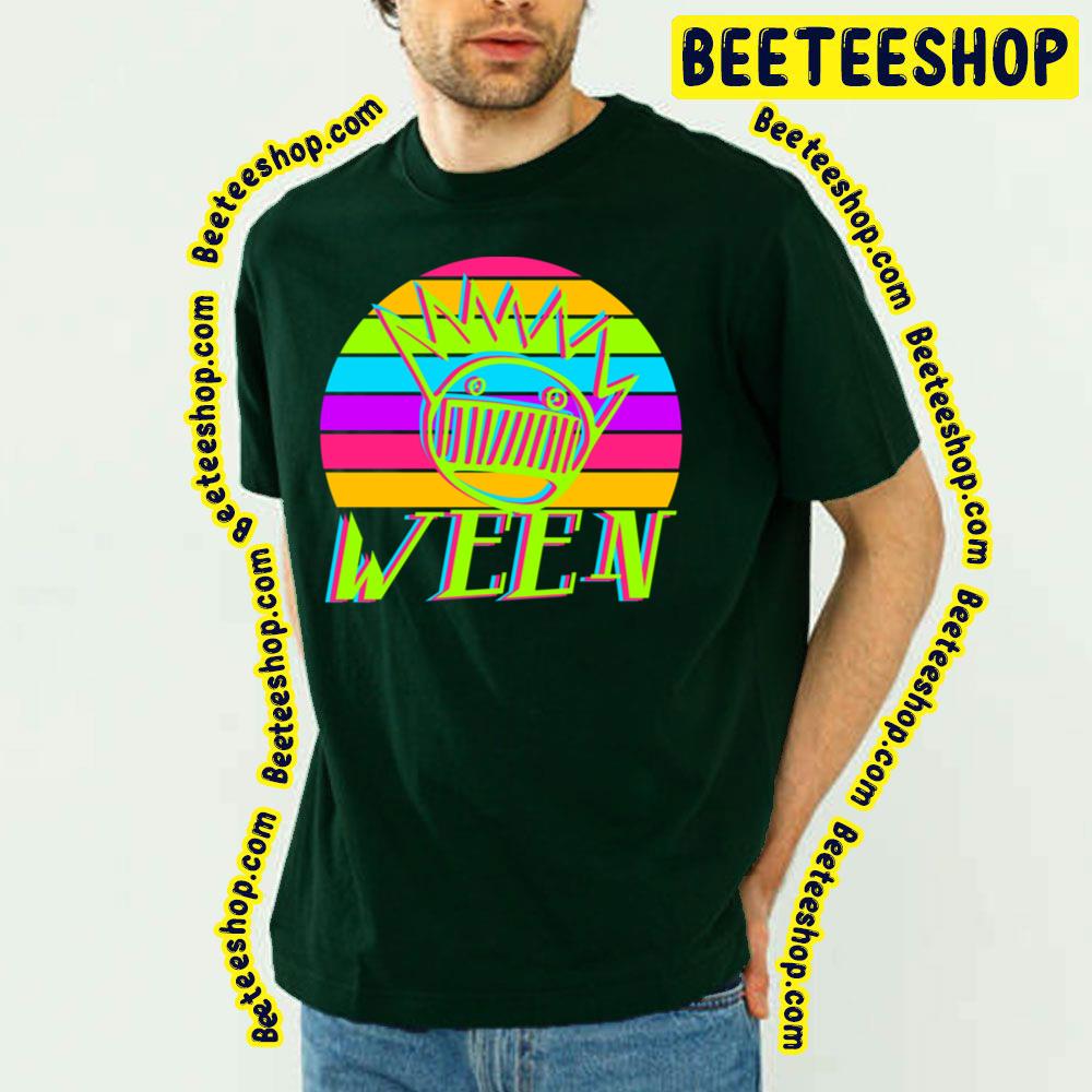 Ween 80s Neon Sunset Trending Unisex T-Shirt Ween 80s Neon Sunset Trending Unisex T-Shirt