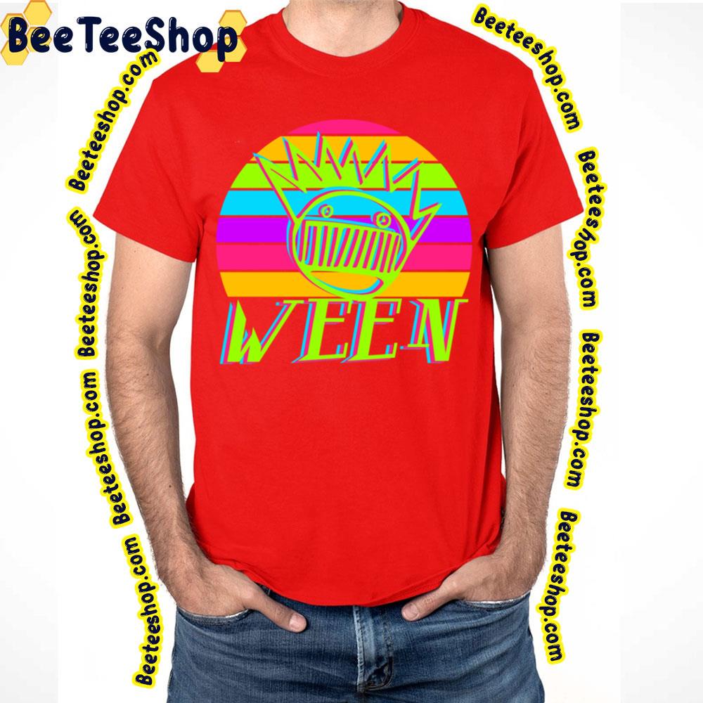 Ween 80s Neon Sunset Trending Unisex T-Shirt Ween 80s Neon Sunset Trending Unisex T-Shirt