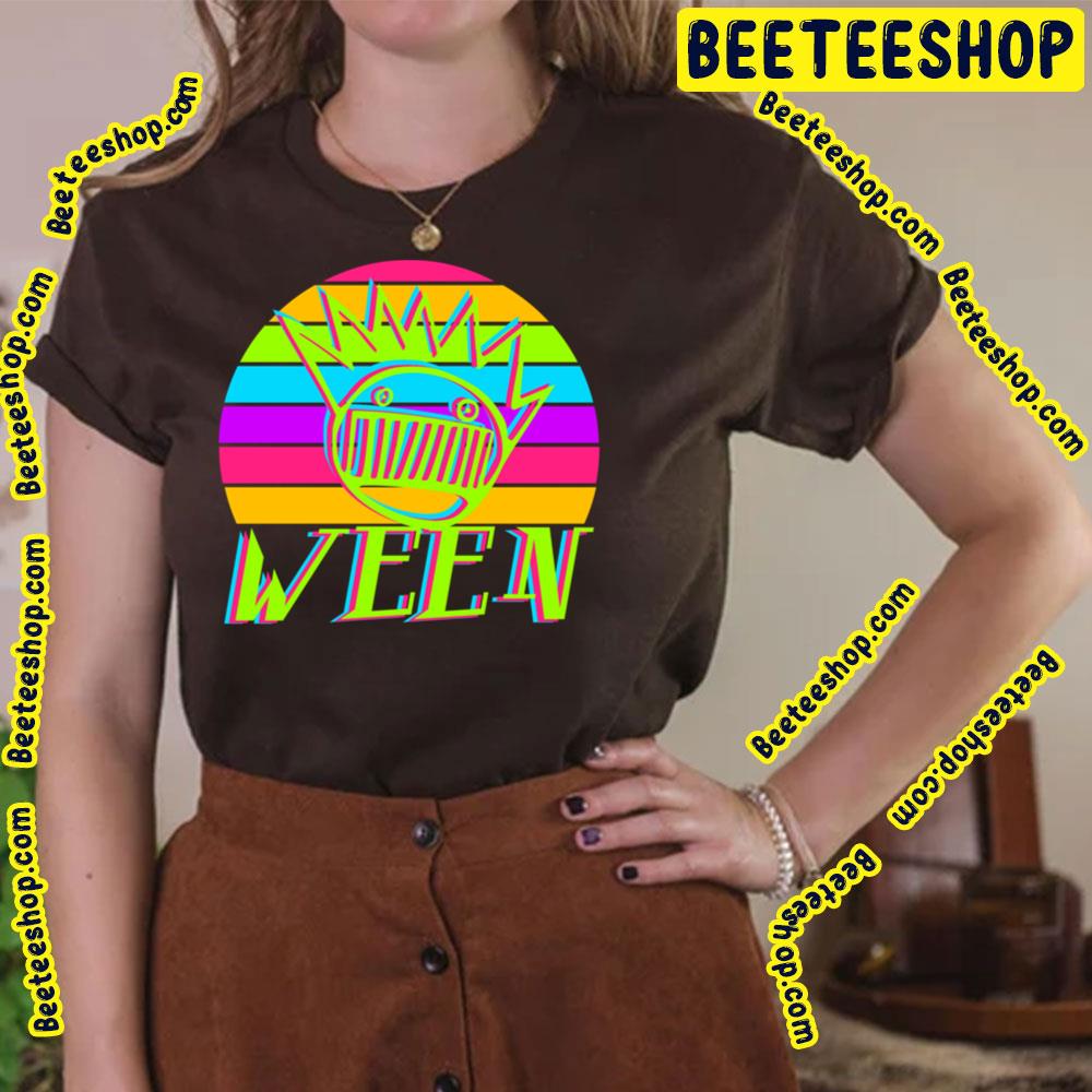 Ween 80s Neon Sunset Trending Unisex T-Shirt Ween 80s Neon Sunset Trending Unisex T-Shirt