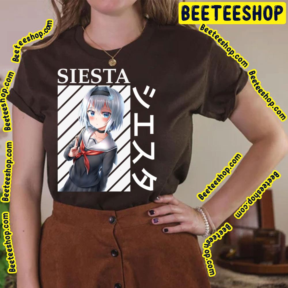 White Background Siesta The Detective Is Already Dead Trending Unisex T-Shirt White Background Siesta The Detective Is Already Dead Trending Unisex T-Shirt