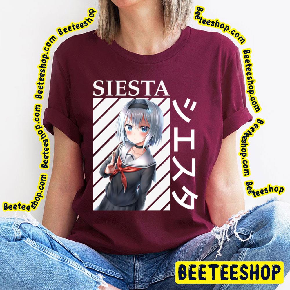 White Background Siesta The Detective Is Already Dead Trending Unisex T-Shirt White Background Siesta The Detective Is Already Dead Trending Unisex T-Shirt