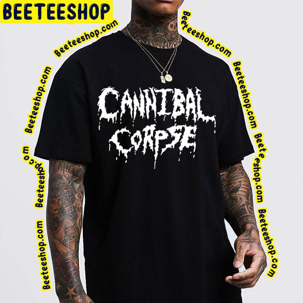 White Cannibal Corpse Logo Death Metal Trending Unisex T-Shirt White Cannibal Corpse Logo Death Metal Trending Unisex T-Shirt
