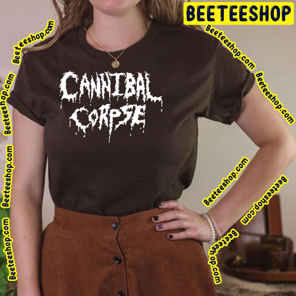 White Cannibal Corpse Logo Death Metal Trending Unisex T-Shirt White Cannibal Corpse Logo Death Metal Trending Unisex T-Shirt