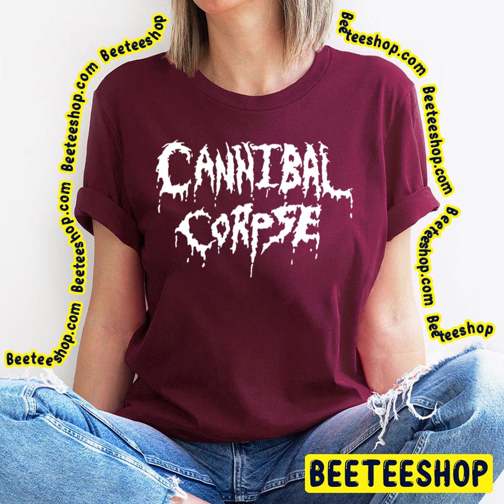 White Cannibal Corpse Logo Death Metal Trending Unisex T-Shirt White Cannibal Corpse Logo Death Metal Trending Unisex T-Shirt