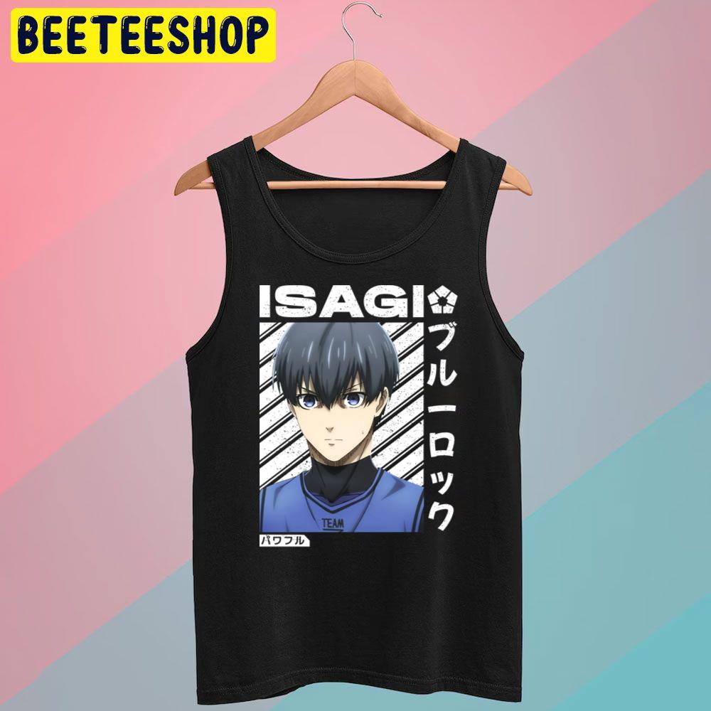 White Vintage Yoichi Isagi Blue Lock Trending Unisex T-Shirt White Vintage Yoichi Isagi Blue Lock Trending Unisex T-Shirt