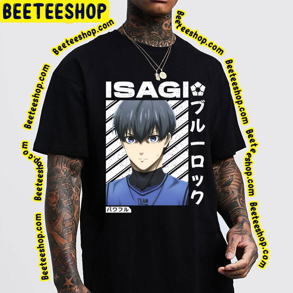 White Vintage Yoichi Isagi Blue Lock Trending Unisex T-Shirt White Vintage Yoichi Isagi Blue Lock Trending Unisex T-Shirt