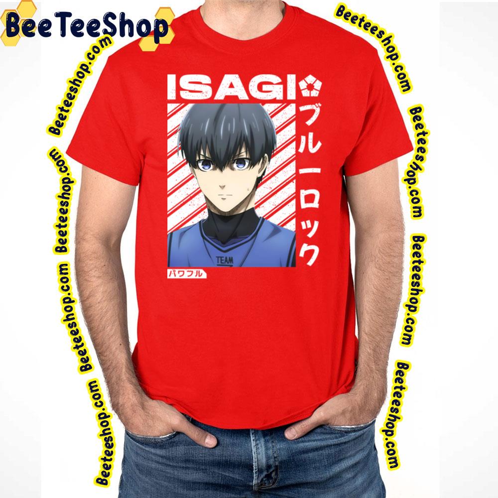White Vintage Yoichi Isagi Blue Lock Trending Unisex T-Shirt White Vintage Yoichi Isagi Blue Lock Trending Unisex T-Shirt