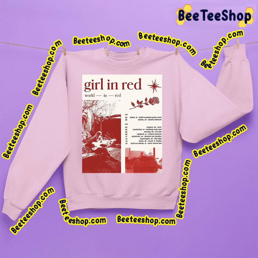 World In Red Girl In Red Trending Unisex Sweatshirt World In Red Girl In Red Trending Unisex Sweatshirt
