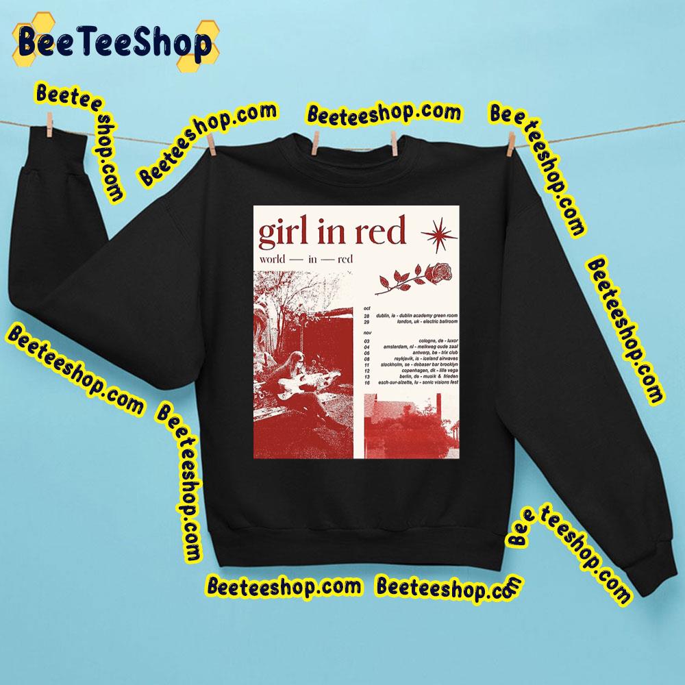World In Red Girl In Red Trending Unisex Sweatshirt World In Red Girl In Red Trending Unisex Sweatshirt