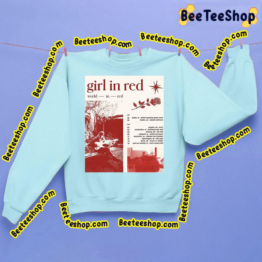 World In Red Girl In Red Trending Unisex Sweatshirt World In Red Girl In Red Trending Unisex Sweatshirt