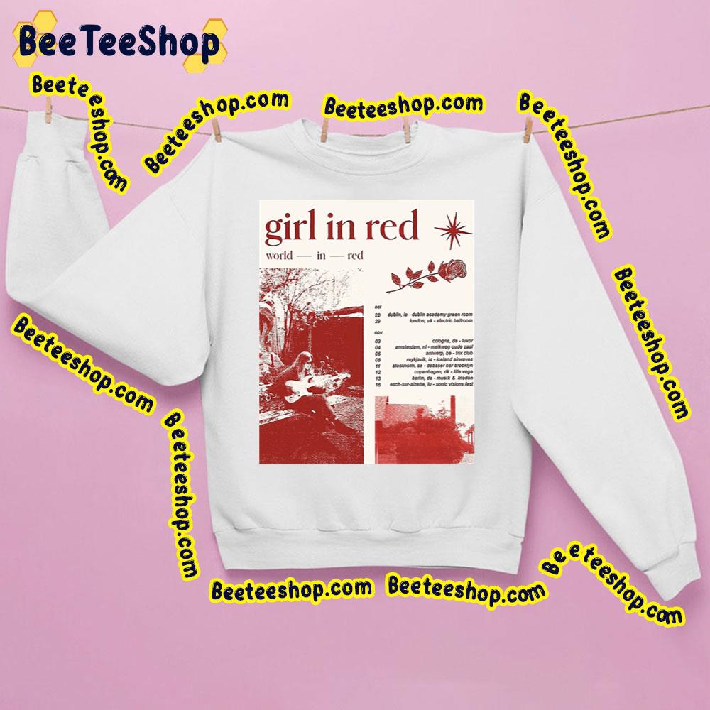 World In Red Girl In Red Trending Unisex Sweatshirt World In Red Girl In Red Trending Unisex Sweatshirt