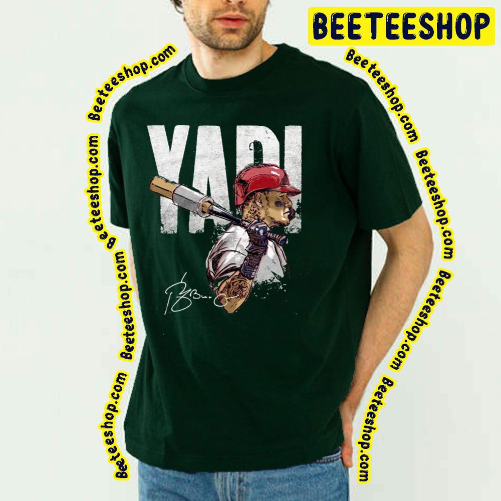 Yadi Signature Baseball Trending Unisex T-Shirt Yadi Signature Baseball Trending Unisex T-Shirt