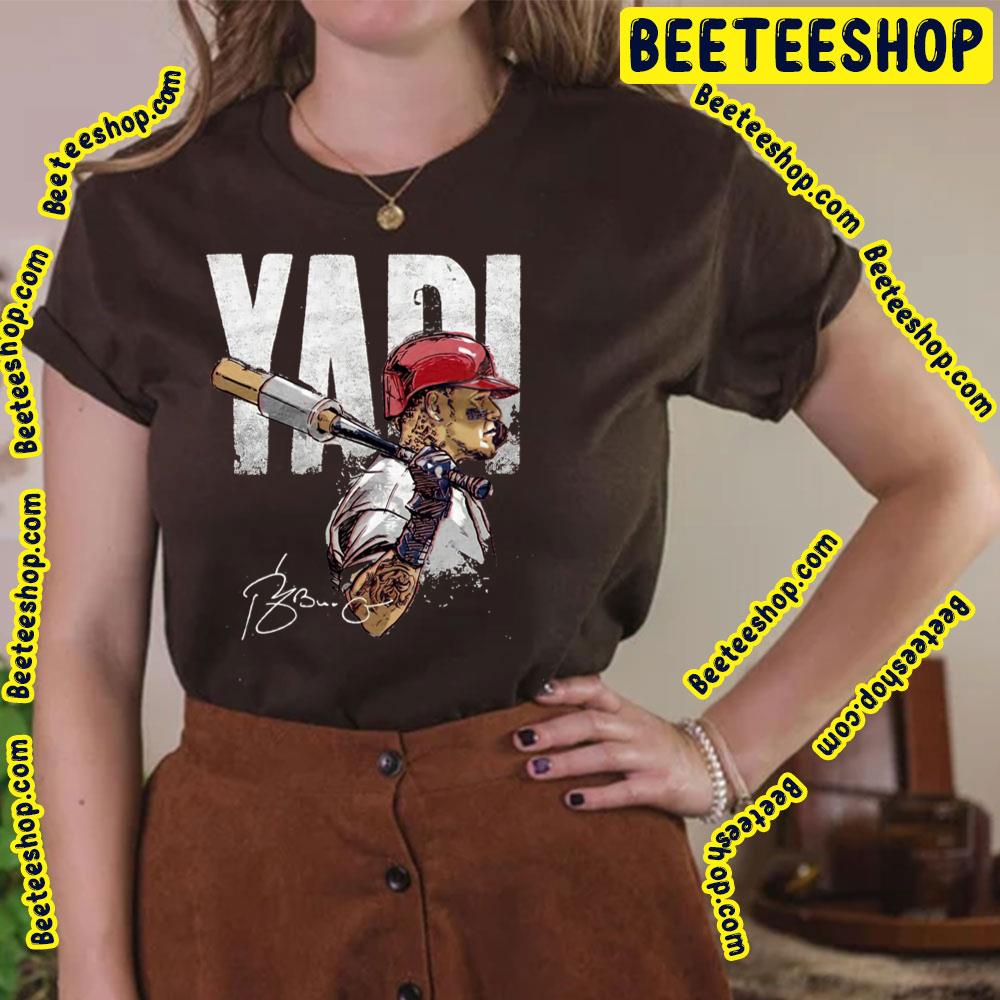 Yadi Signature Baseball Trending Unisex T-Shirt Yadi Signature Baseball Trending Unisex T-Shirt