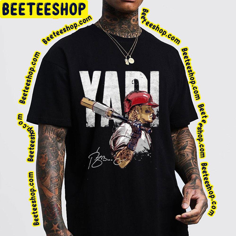 Yadi Signature Baseball Trending Unisex T-Shirt Yadi Signature Baseball Trending Unisex T-Shirt