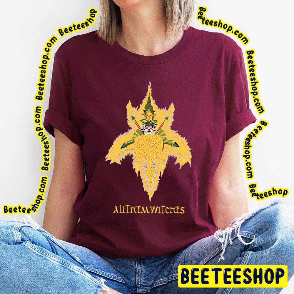 Yellow Art All Them Witches Trending Unisex T-Shirt Yellow Art All Them Witches Trending Unisex T-Shirt