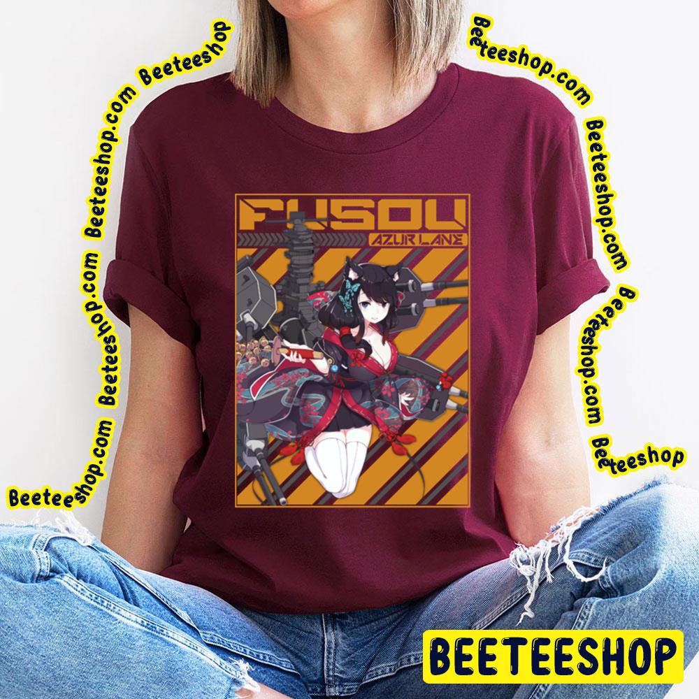 Yellow Background Fusou Azur Lane Trending Unisex T-Shirt Yellow Background Fusou Azur Lane Trending Unisex T-Shirt