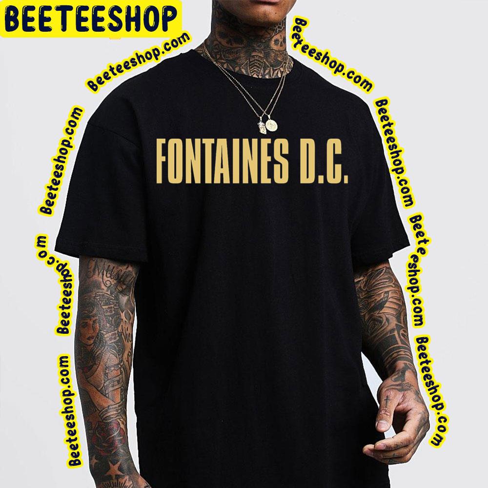 Yellow Logo Fontaines Dc Trending Unisex T-Shirt Yellow Logo Fontaines Dc Trending Unisex T-Shirt