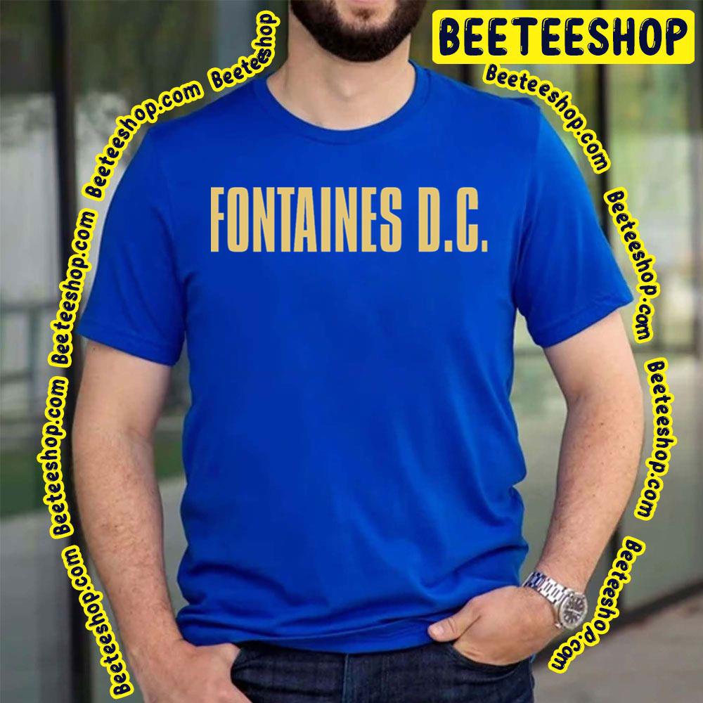 Yellow Logo Fontaines Dc Trending Unisex T-Shirt Yellow Logo Fontaines Dc Trending Unisex T-Shirt