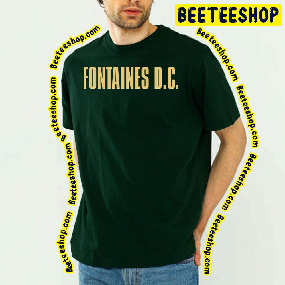 Yellow Logo Fontaines Dc Trending Unisex T-Shirt Yellow Logo Fontaines Dc Trending Unisex T-Shirt