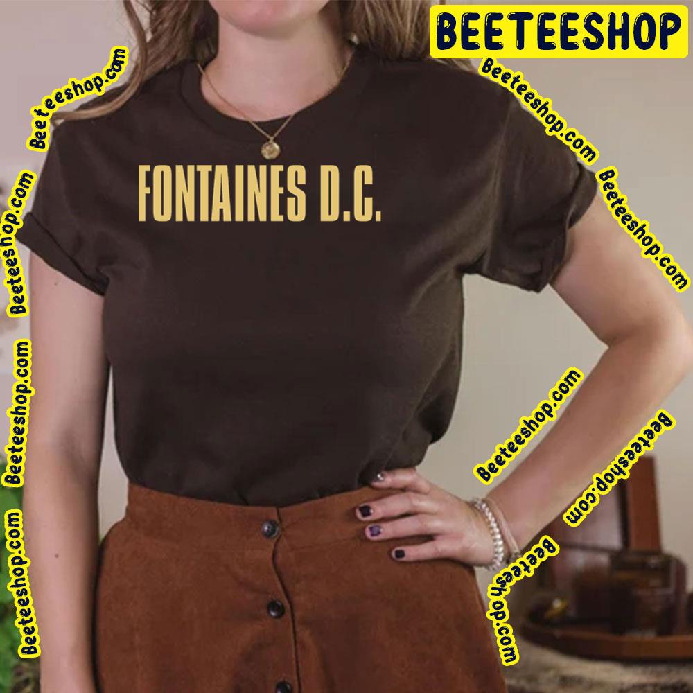 Yellow Logo Fontaines Dc Trending Unisex T-Shirt Yellow Logo Fontaines Dc Trending Unisex T-Shirt
