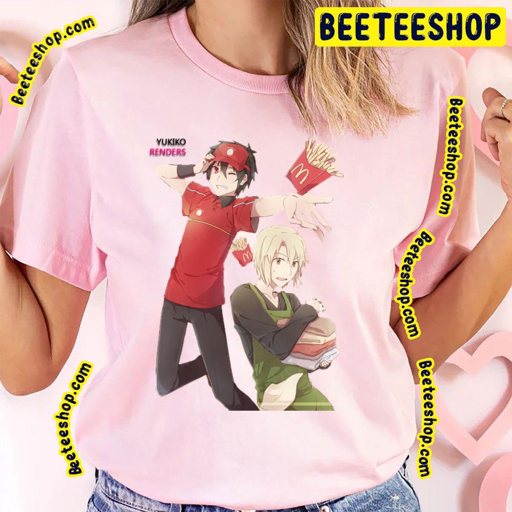 Yukiko Renders The Devil Is A Part-Timer! Trending Unisex T-Shirt Yukiko Renders The Devil Is A Part-Timer! Trending Unisex T-Shirt