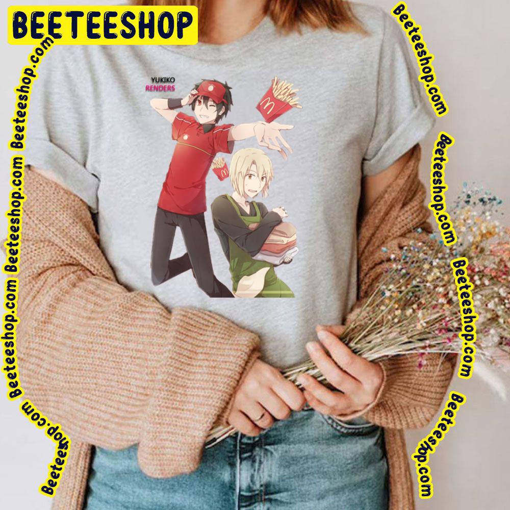 Yukiko Renders The Devil Is A Part-Timer! Trending Unisex T-Shirt Yukiko Renders The Devil Is A Part-Timer! Trending Unisex T-Shirt