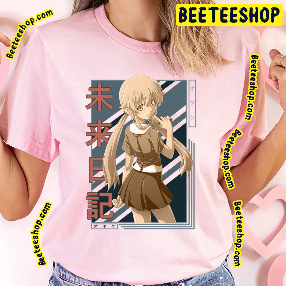Yuno Gasai Future Diary Mirai Nikki Retro Trending Unisex T-Shirt Yuno Gasai Future Diary Mirai Nikki Retro Trending Unisex T-Shirt