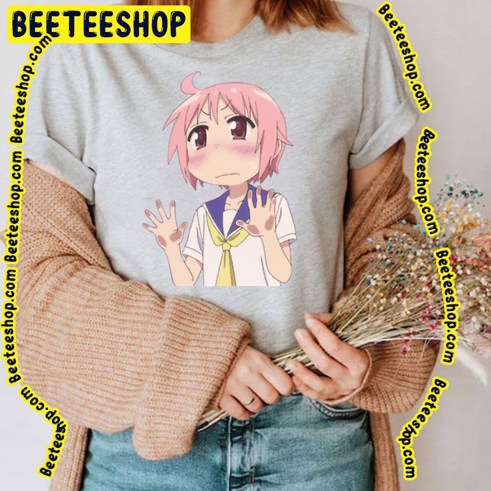 Yuzuko Grope Yuyushiki Trending Unisex T-Shirt Yuzuko Grope Yuyushiki Trending Unisex T-Shirt