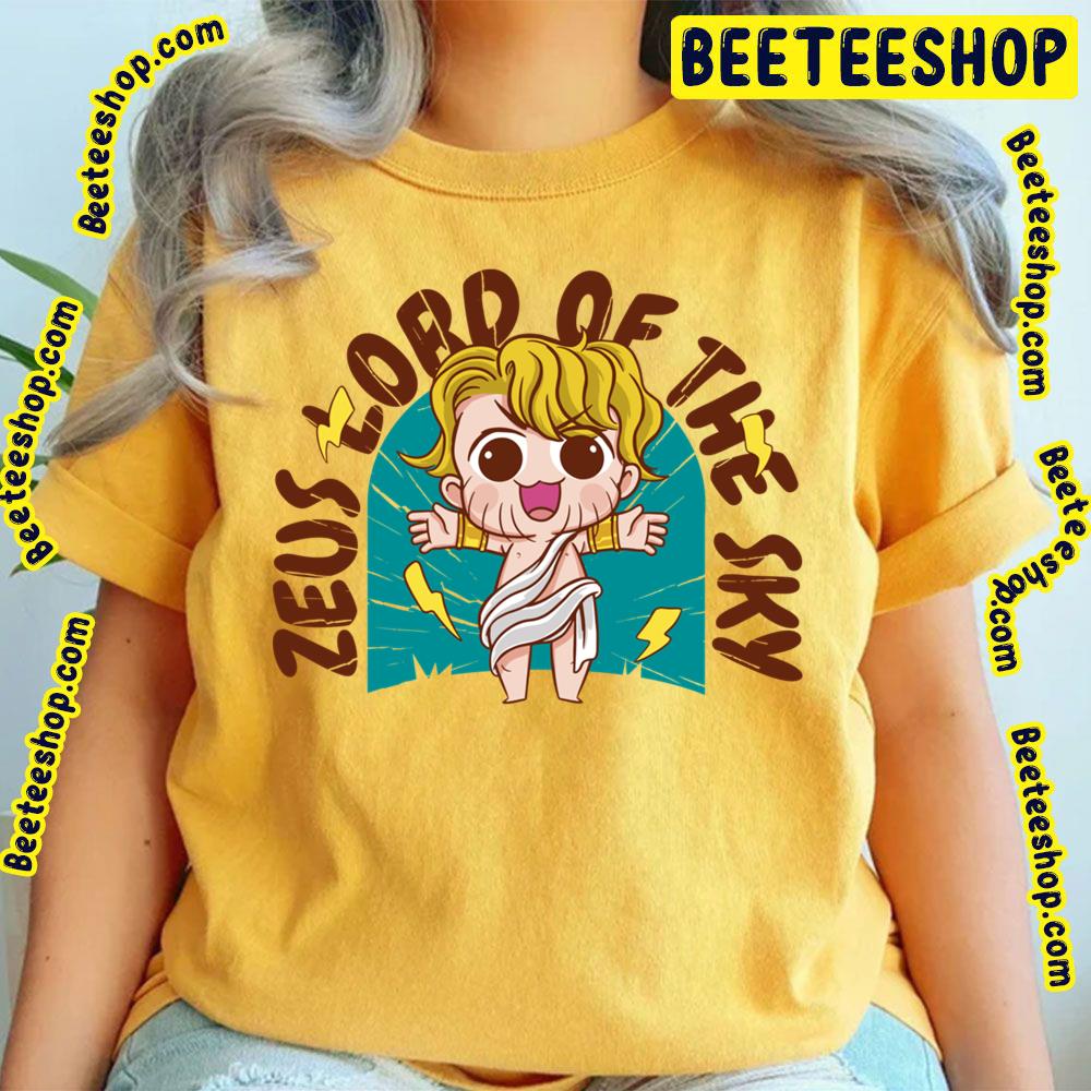 Zeus Chibi Lord Of The Sky Trending Unisex T-Shirt Zeus Chibi Lord Of The Sky Trending Unisex T-Shirt