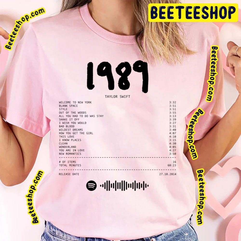 1989 Taylor Swift Trending Unisex T-Shirt 1989 Taylor Swift Trending Unisex T-Shirt