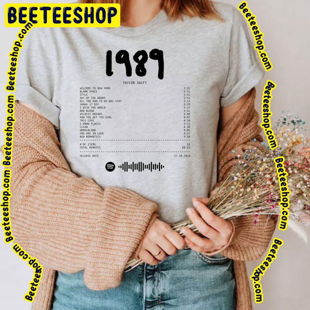 1989 Taylor Swift Trending Unisex T-Shirt 1989 Taylor Swift Trending Unisex T-Shirt