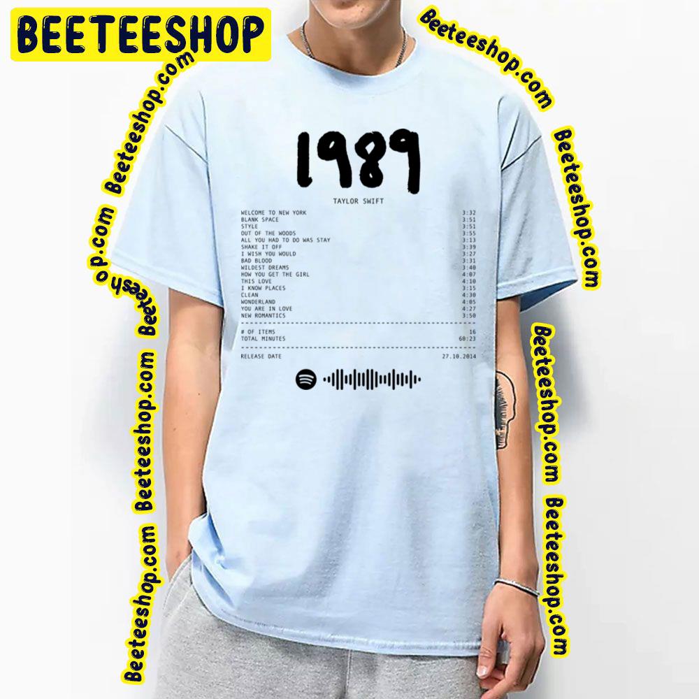1989 Taylor Swift Trending Unisex T-Shirt 1989 Taylor Swift Trending Unisex T-Shirt