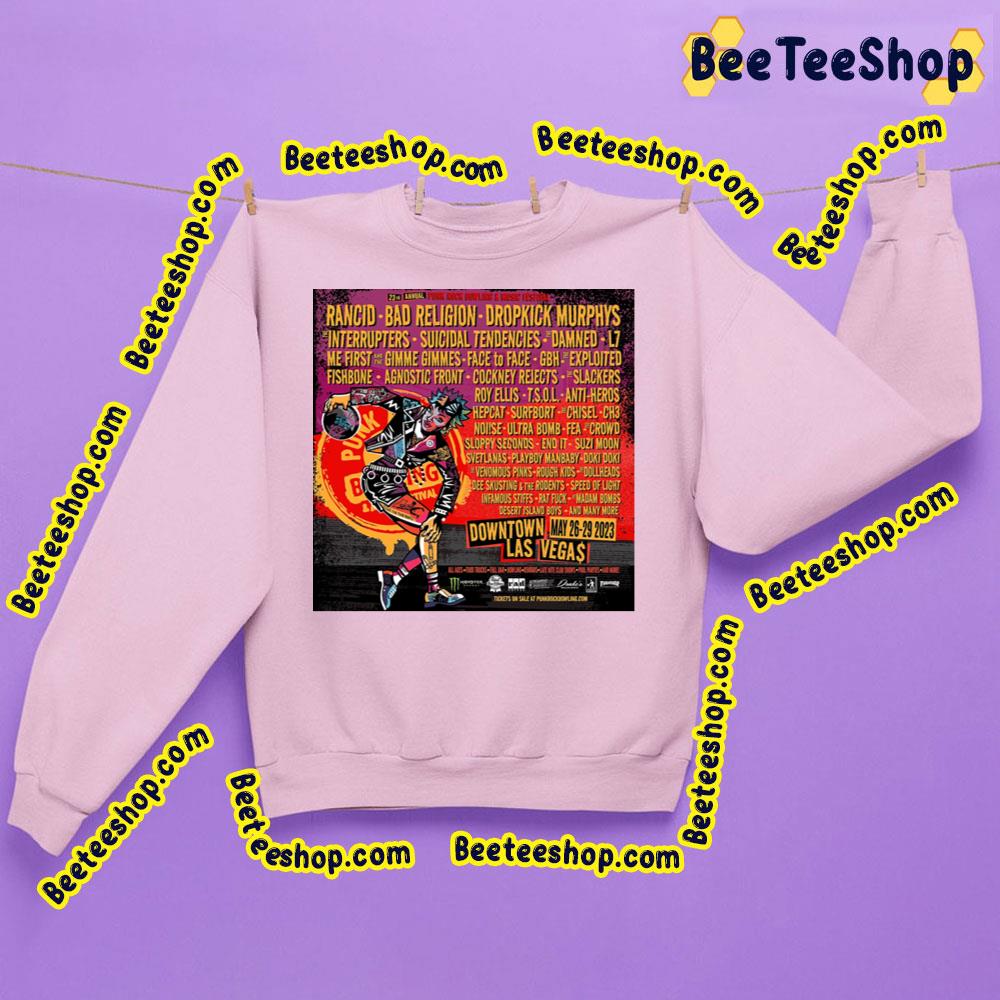 23rd Annual Punk Rock Bowling And Music Festival 2023 Trending Unisex Sweatshirt 23rd Annual Punk Rock Bowling And Music Festival 2023 Trending Unisex Sweatshirt