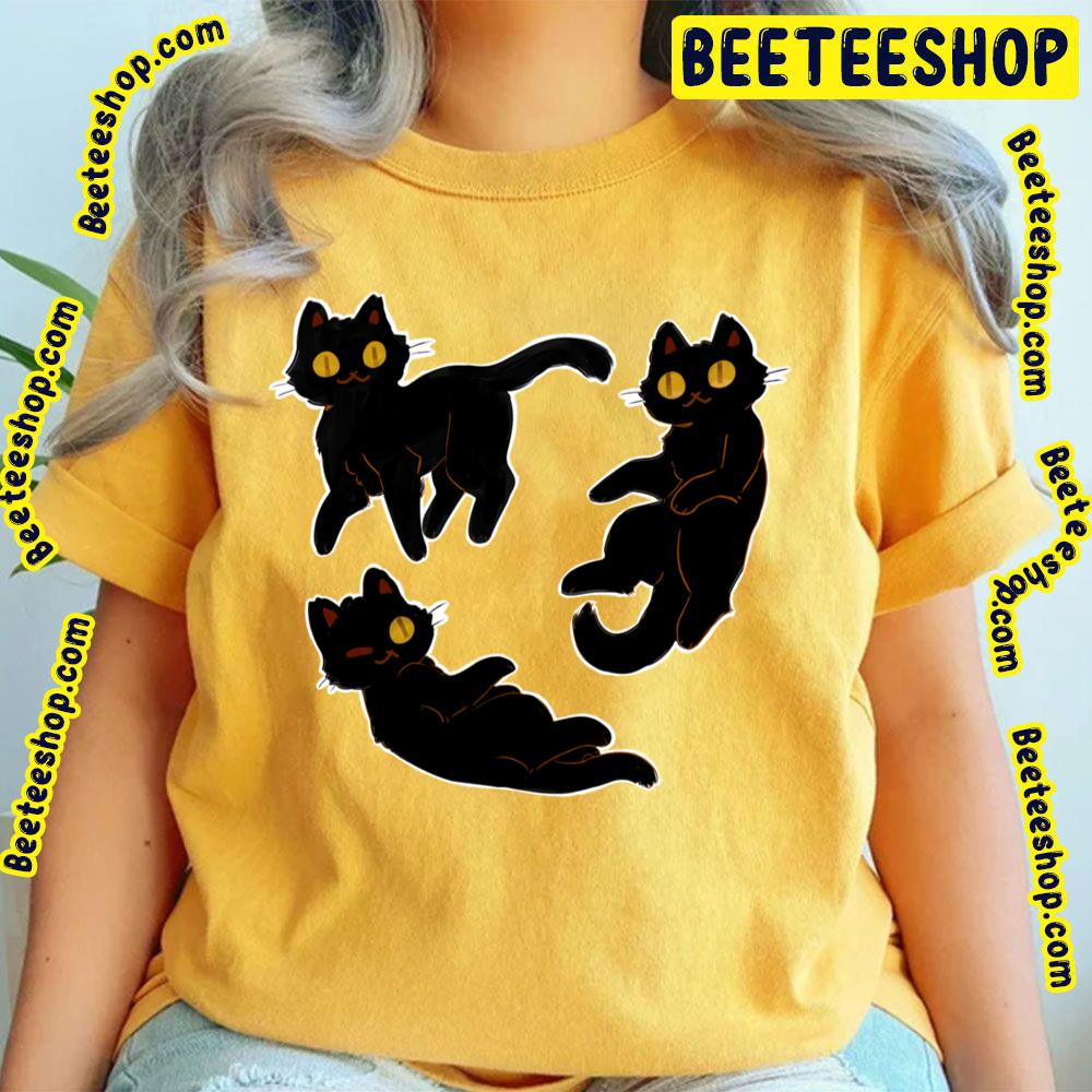 3 Black Cats Trending Unisex T-Shirt 3 Black Cats Trending Unisex T-Shirt