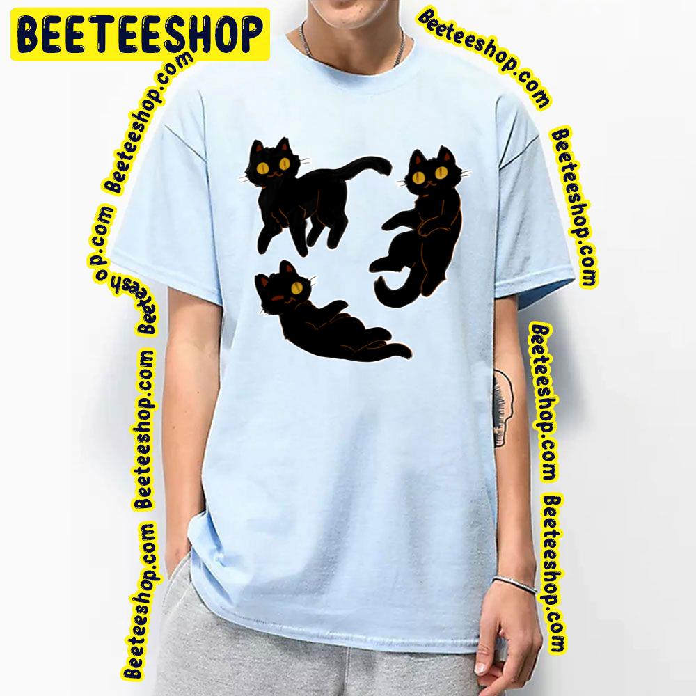 3 Black Cats Trending Unisex T-Shirt 3 Black Cats Trending Unisex T-Shirt