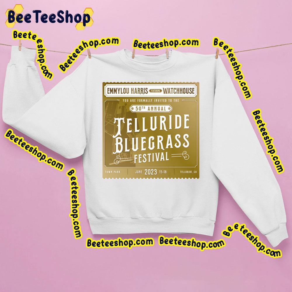 50th Annuak Telluride Bluegrass Festival 2023 Trending Unisex Sweathirt 50th Annuak Telluride Bluegrass Festival 2023 Trending Unisex Sweathirt