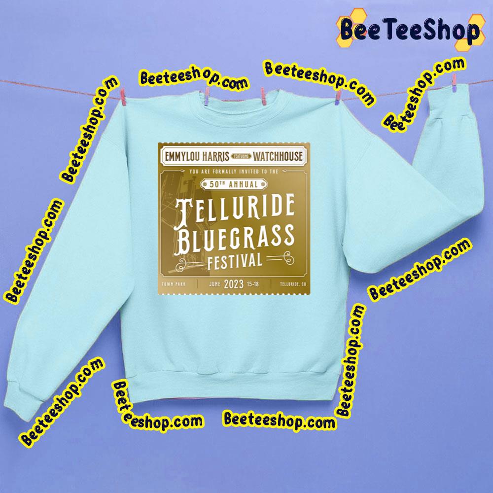 50th Annuak Telluride Bluegrass Festival 2023 Trending Unisex Sweathirt 50th Annuak Telluride Bluegrass Festival 2023 Trending Unisex Sweathirt
