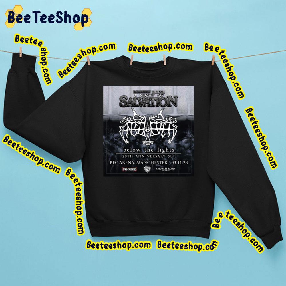 A Night Of Salvation Below The Lights 20th Anniversary 2023 Trending Unisex Sweathirt A Night Of Salvation Below The Lights 20th Anniversary 2023 Trending Unisex Sweathirt