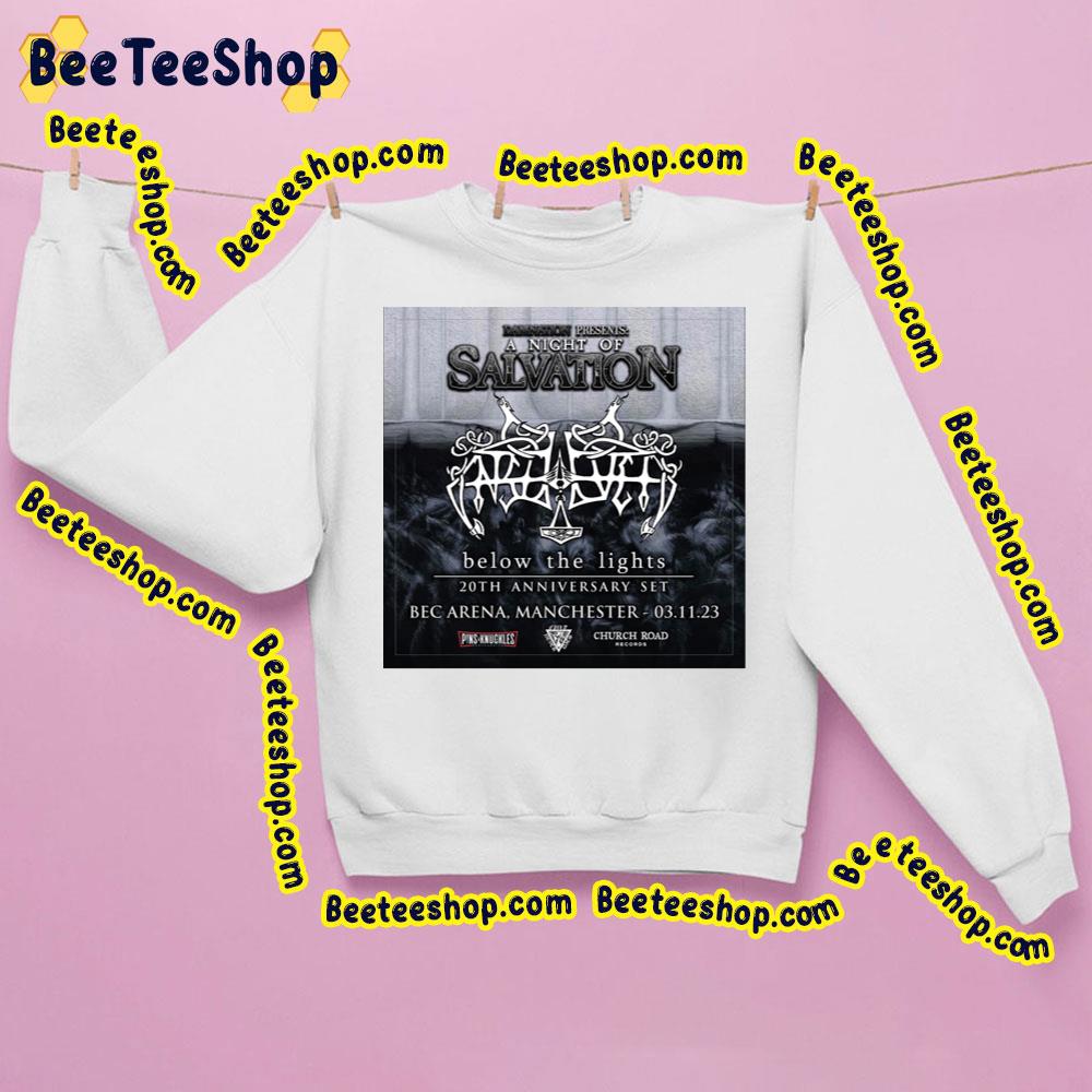 A Night Of Salvation Below The Lights 20th Anniversary 2023 Trending Unisex Sweathirt A Night Of Salvation Below The Lights 20th Anniversary 2023 Trending Unisex Sweathirt